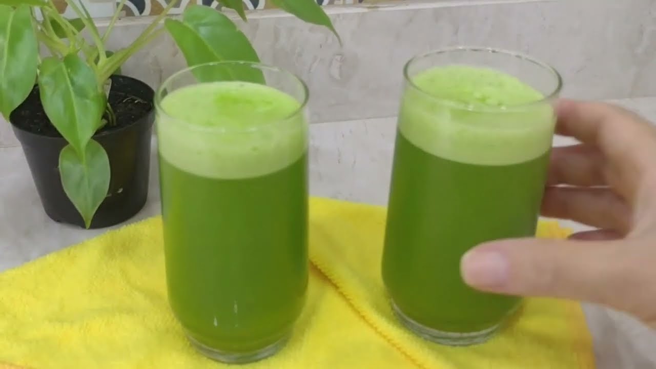 🔴TALL STOMACH AND BIG BELLY? MAKE THIS RECIPE KALE DETOX JUICE WITH LEMON