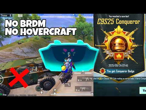 How To Survive Solo Tpp Conqueror Rank Push Lobby🔥Ace Master 9 To Solo Conqueror Tips And tricks ✅