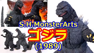 S.H.MonsterArts ゴジラ (1989)レビュー【ビオランテ発売から８年、作り込まれたビオゴジがここに！】ゴジラvsビオランテ GODZILLA1989