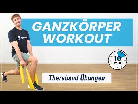 10 Min. Theraband Ganzkörper Workout für starke Muskeln