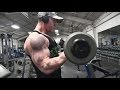 Bodybuilder Ryan Devlin Trains Back And Arms Returning To The Stage After 4 Years