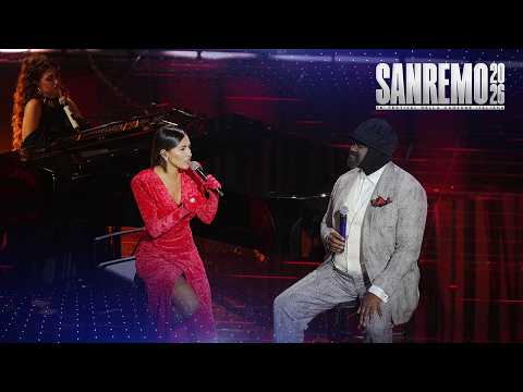 Sanremo 2026 - Serena Brancale, Gregory Porter e Delia cantano Bésame mucho