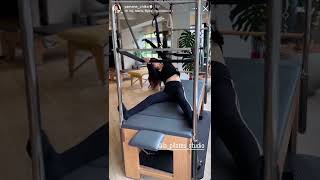 タレント 山根千佳 ジム ピラティス トレーニング動画 #shorts