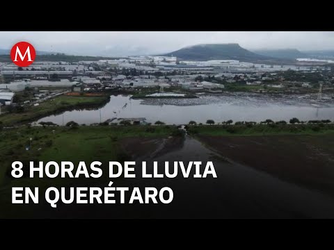 Lluvias dañan viviendas en Querétaro; colonia Real Solares, una de las más afectadas