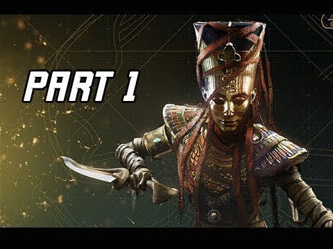 ASSASSIN'S CREED ORIGINS CURSE OF THE PHARAOHS-Walkthrough Gameplay Part 1 - INTRO