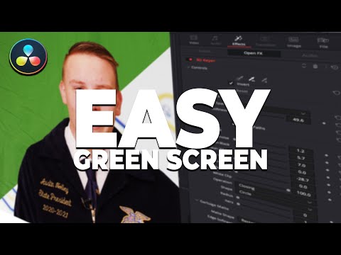 *EASY* KEYING IN DAVINCI RESOLVE 17 | Green Screen Keying Tutorial