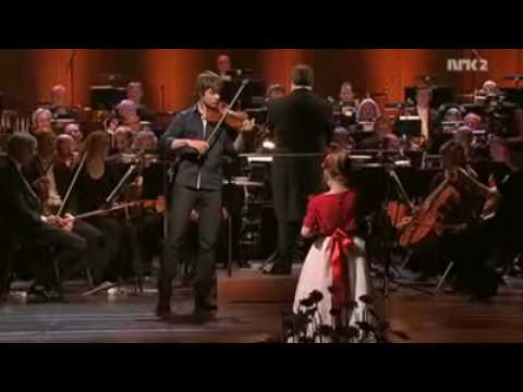 Alexander Rybak and Barrat academy at a concert of name  Menuhin