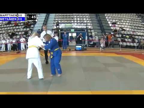 Sovelletun judon SM 2017: SN-78: MARTTINEN - METSÄNEN