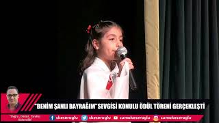 BENİM ŞANLI BAYRAĞIM YARIŞMASI YAPILDI