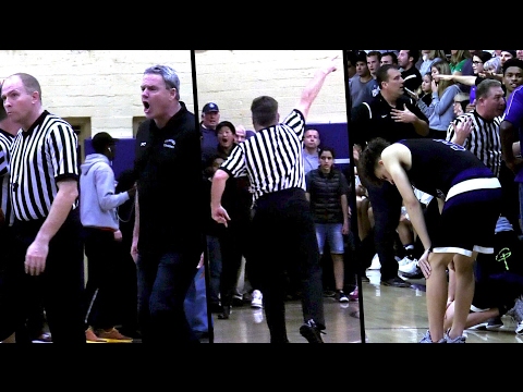 Jaylen Hands Playoff Game Ends in CHAOS! Coach EJECTED! Foothills Christian v St Augustine Video