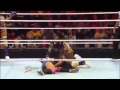 The Bella Twins The Funkadactyls Vs AJ Lee Tamina Snuka Alicia Fox Aksana Raw Jan 27 2014