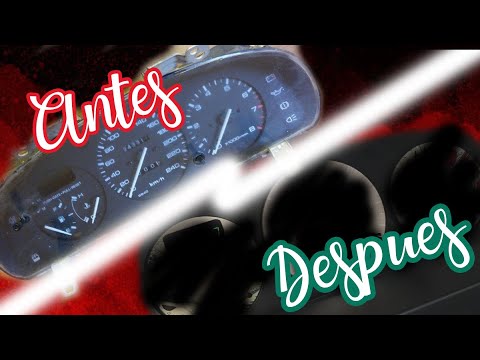 Como personalizo mi tablero ! mazda 323