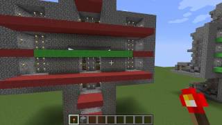 Minecraft Paternoster Lift + schematic Download [De/HD]