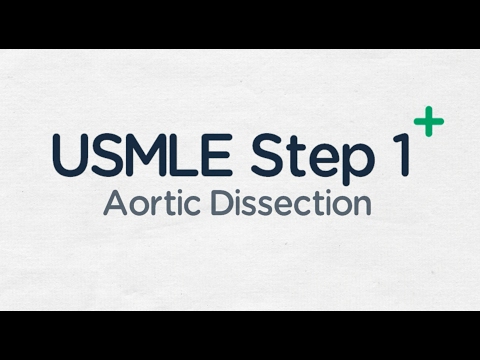 USMLE Step 1: Aortic Dissection