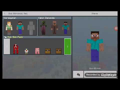 Minecraft mob skin pack😱😱