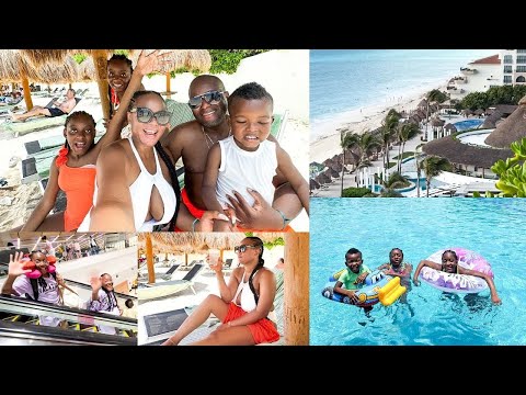 WEEKLY VLOG! EXPERIENCE CANCUN MEXICO WITH US : OUR FAMILY VACATION (ALL INCLUSIVE RESORT IN CANCUN)