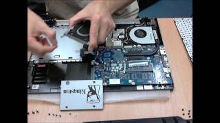 Video thumbnail for Lenovo B50-50 - How to change or upgrade the hard disk by icannotgetafreename