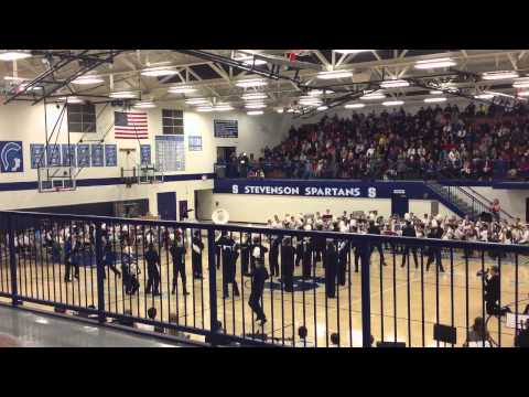 LSHS Marching Band Low Brass Performs Snake Pit (Sonic Boom)