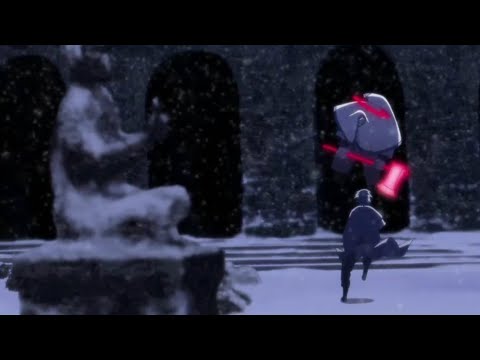 Sasuke switches himself with a stone statue   Sasuke VS Kinshiki