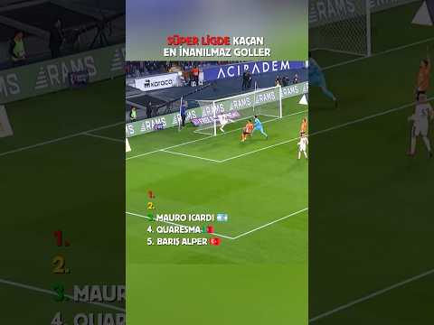 %100 Kaçan Goller: Boş Kaleye Atılamayan İnanılmaz Pozisyonlar
