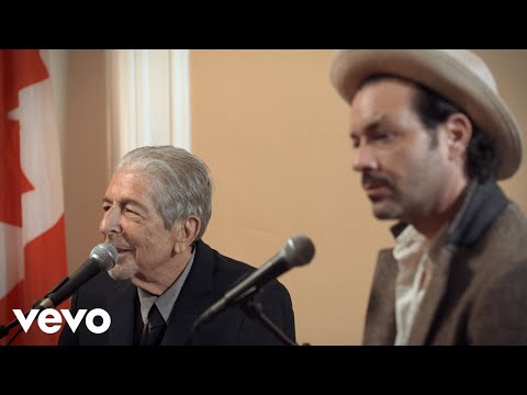 Leonard Cohen on his landscape of religion (Official You Want It Darker press conference)
