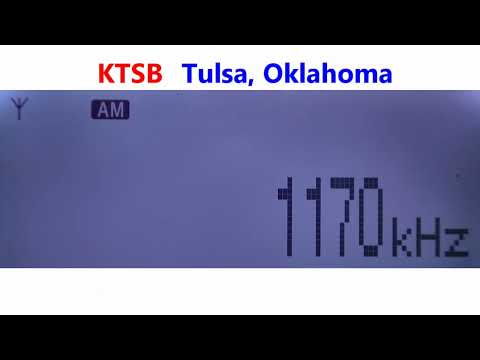 1170 KTSB - Tulsa, Oklahoma captada en Zapopan, México