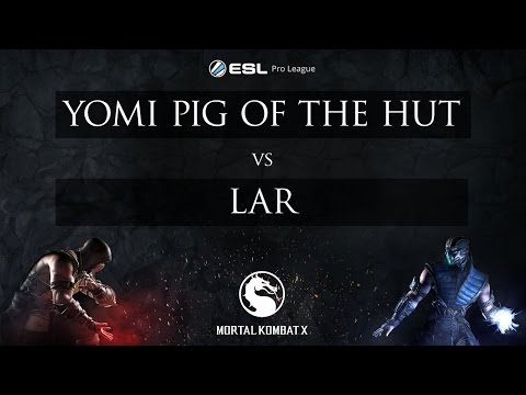 ESL MKX Pro League Season One Finals: Semi-finals - YOMI Pig of the hut VS Lar