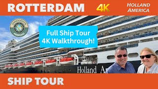 Rotterdam Ship Tour | Full Walkthrough | Holland America