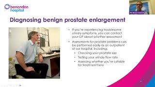 Treatment for enlarged prostate