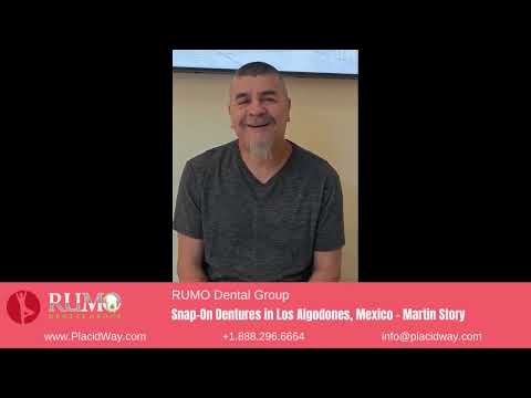 Martin's Journey with Snap-On Dentures by RUMO Dental Group in Los Algodones, Mexico