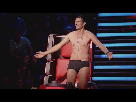 ✌ Tudor s-a DEZBRĂCAT la Vocea României și a rămas în lenjerie intimă! ✌ VOCEA României 2019 FULL HD