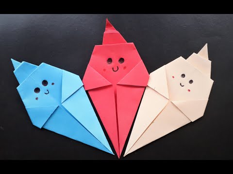 Origami Ice Cream Cone Tutorial (Swirl) - Easy for Beginners!