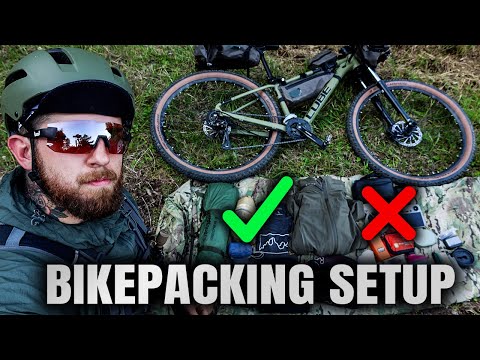 666km Bikepacking Ausrüstung Härtetest - Was ich WIRKLICH gebraucht hab | KUNI