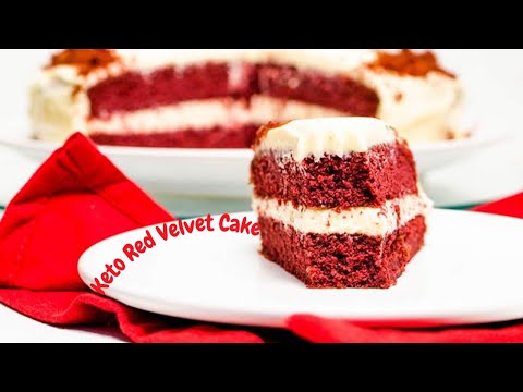 The Best Red Velvet Cake Recipe - 4g net carbs