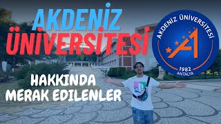 Akdeniz Üniversitesini Gezdik
