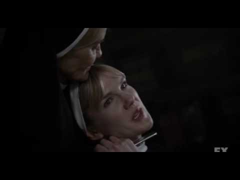 american horror story asylum- Sister jude trys to kill sister eunice/satann