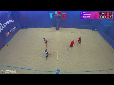 19:50 S. Zalizko / Y. Bohdashkin - A. Matvieiev / D. Korobkov 27.09.2022 | Winners Beach Volleyball