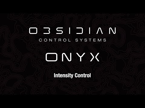 ONYX™ Training | Intensity Control
