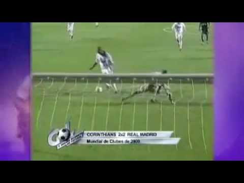 HQ Gols - Corinthians 2x2 Real Madrid - Mundial de Clubes 2000 (Narração Luciano do Vale - Band)