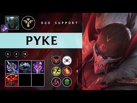 Pyke Support vs Nautilus - KR Grandmaster Patch 25.22