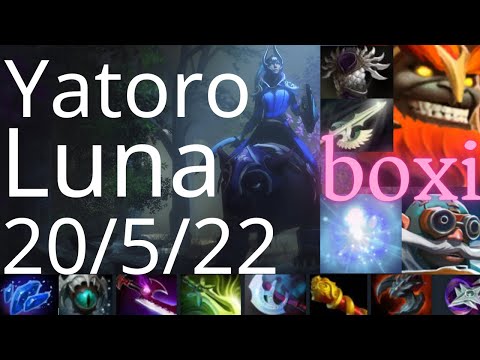 Yatoro Luna vs Void Spirit, Dragon Knight, Gyrocopter - Arena, Grip, Eclipse - dota2
