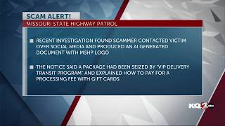 MSHP Division of Drug and Crime Control warns against scam utilizing patrol’s name and image