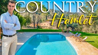 Restored HAMLET For Sale immersed in CHIANTI, Tuscany