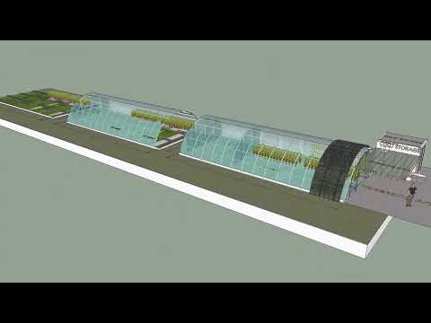 PASSIVE SOLAR GREENHOUSE - by ATOM