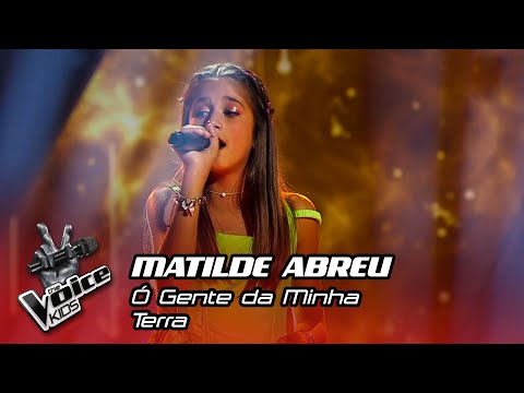 Matilde Abreu - "Ó Gente da Minha Terra" | 2nd Live Show | The Voice Kids