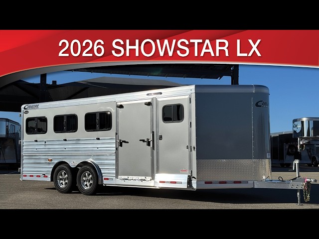 Preview image of 2027 Cimarron Showstar LX Bumper Pull 8 Pen Livestock Trailer youtube video