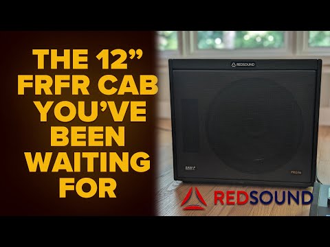 The FRFR Cab You've Been Looking For  |  RedSound RS.12 PRO/M
