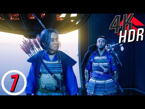 [4K HDR] Ghost of Tsushima (100%, Platinum, Hard)  Walkthrough part 7 - The Traitor
