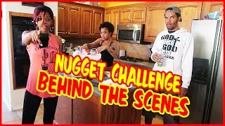 THE GUESS THAT NUGGET CHALLENGE BEHIND THE SCENES! | Daily Dose S2Ep285