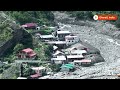 Houses buried under mudslide in India’s flood-hit Uttarakhand